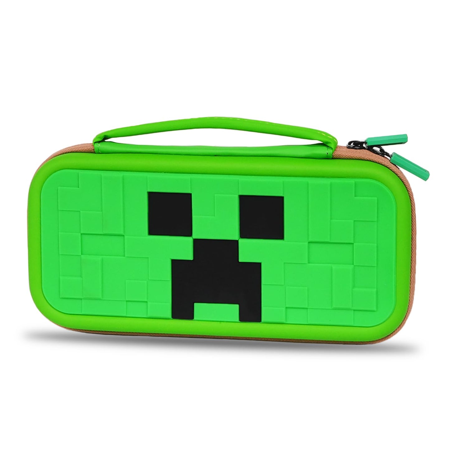 TIKOdirect Carrying Case for Switch & OLED Mode Cute Portable Travel Bag in Newest Updated Design of Green Interior Green