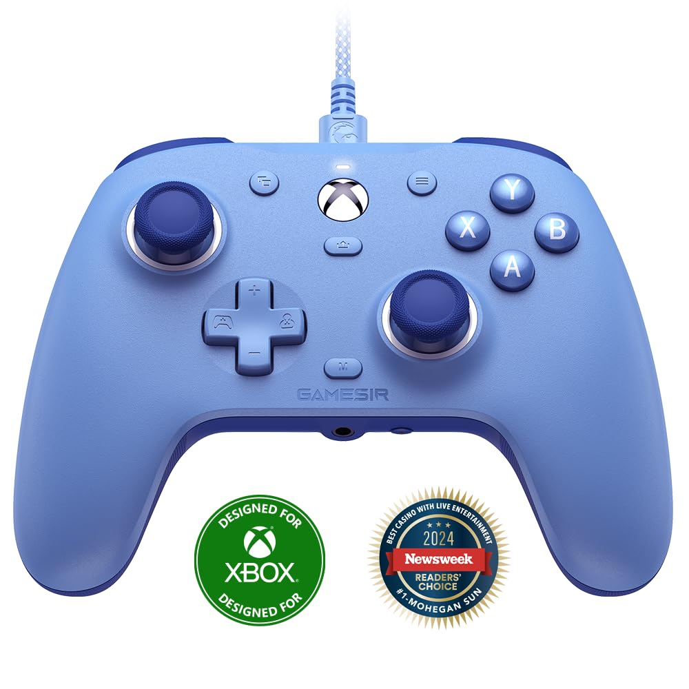GameSir G7 SE Wired Controller for Xbox Series X|S Xbox One & Windows 10/11 Plug and Play Gaming Gamepad with Hall Effect Joysticks/Hall Trigger 3.5mm Audio Jack-Gray