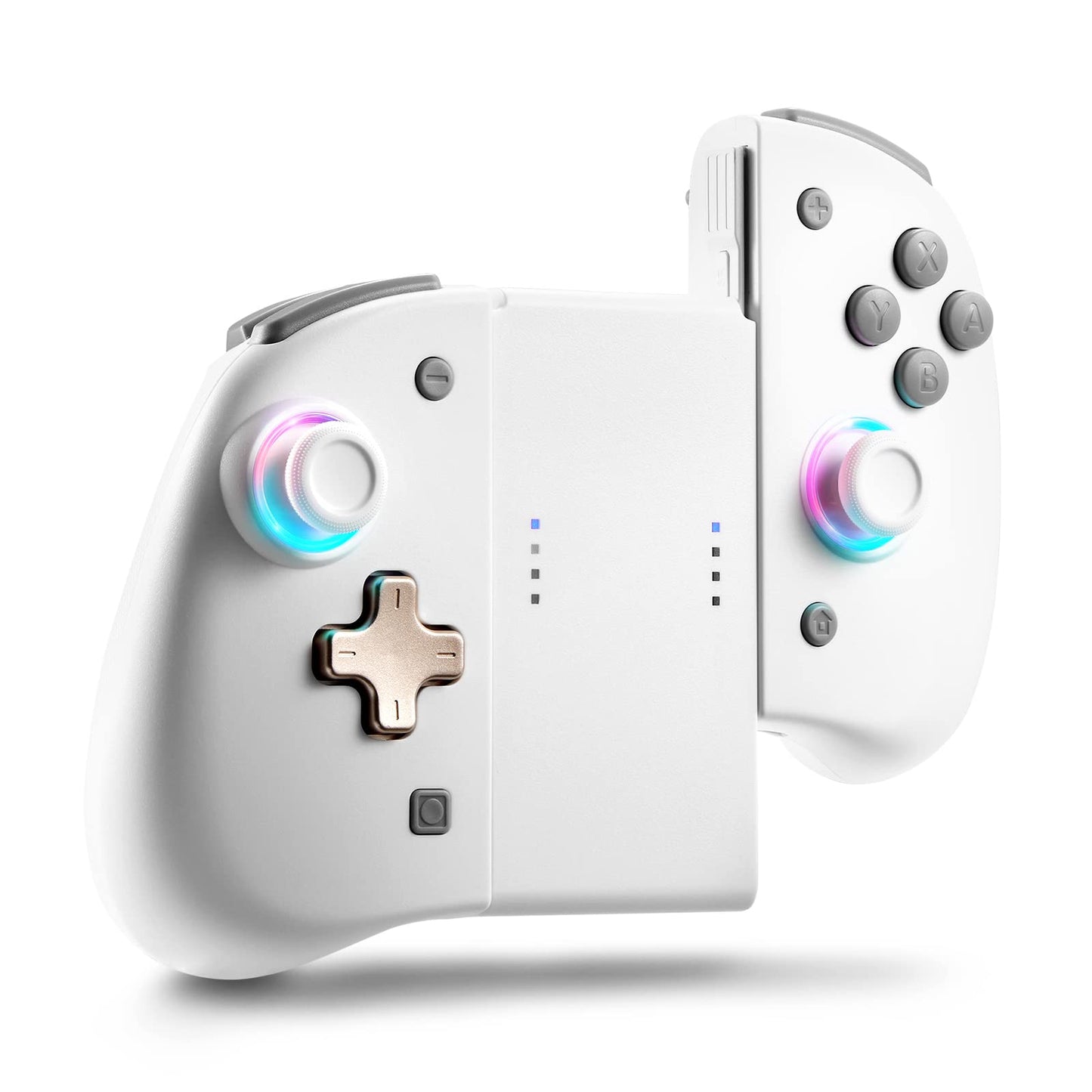 Replacement for Switch Controller Work with Switch/Lite/OLED,Wireless Gamepad Support Dual Vibration,6-Axis Gyro,Wake-up,Motion
