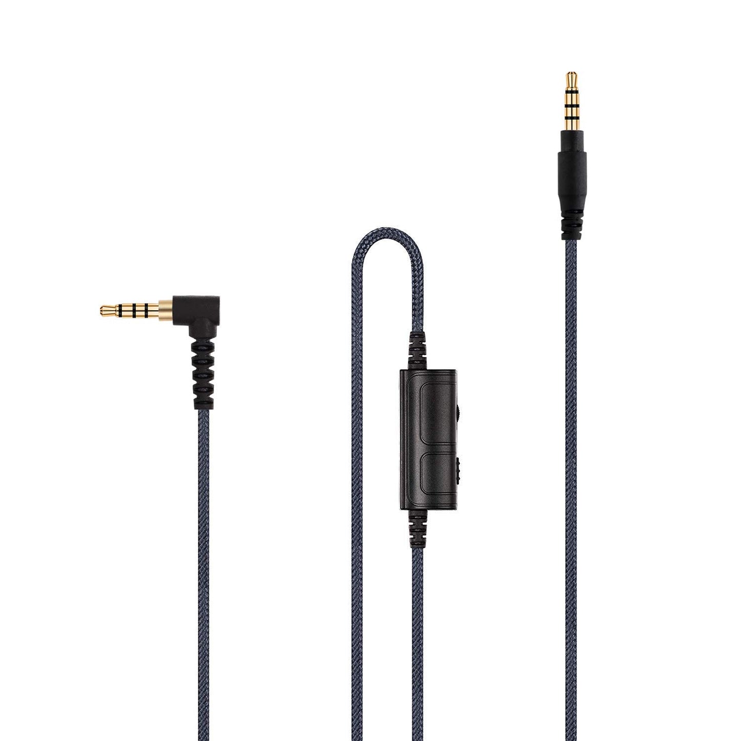 Audio Replacement Cable Compatible with HyperX Cloud Alpha, Cloud Mix Headphones, Cord Remote Volume Contro Compatible with PS4