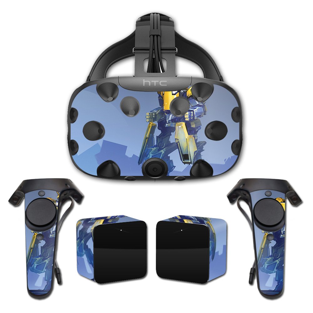 MightySkins Skin Compatible With HTC Vive Full Coverage - Clank | Protective, Durable, and Unique Vinyl Decal wrap cover | Easy