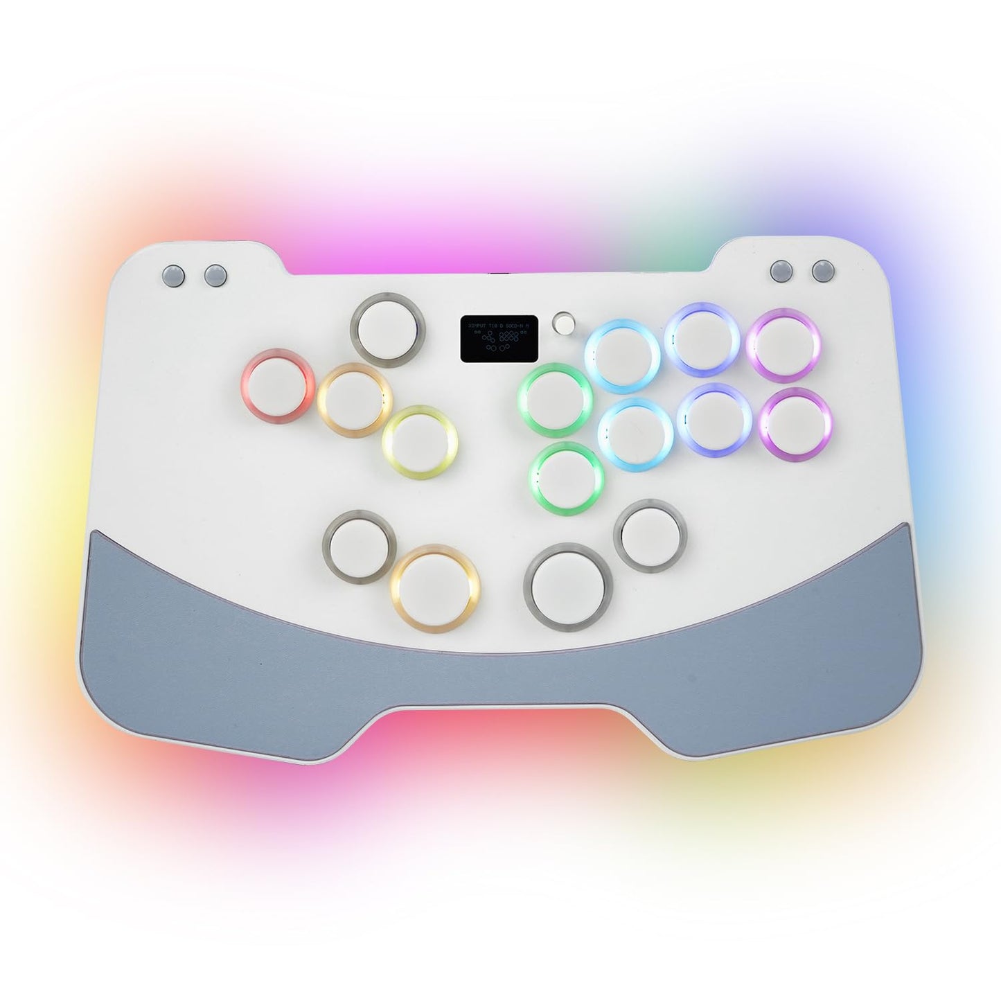 Duelpad Leverless Controller Arcade Stick, Zen16 Plus-Aluminum Leverless Controller for PC/PS3/PS4/PS5/Switch/Steam, All-Button