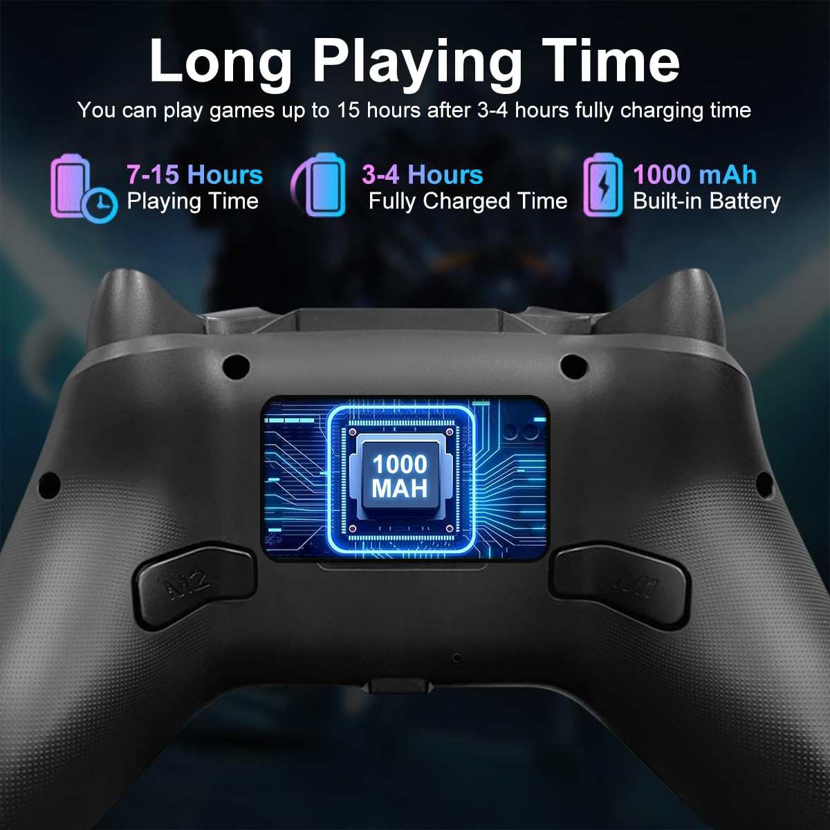 HaeBorl Wireless Controller - Multicolor Gaming Remote for Enhanced Play