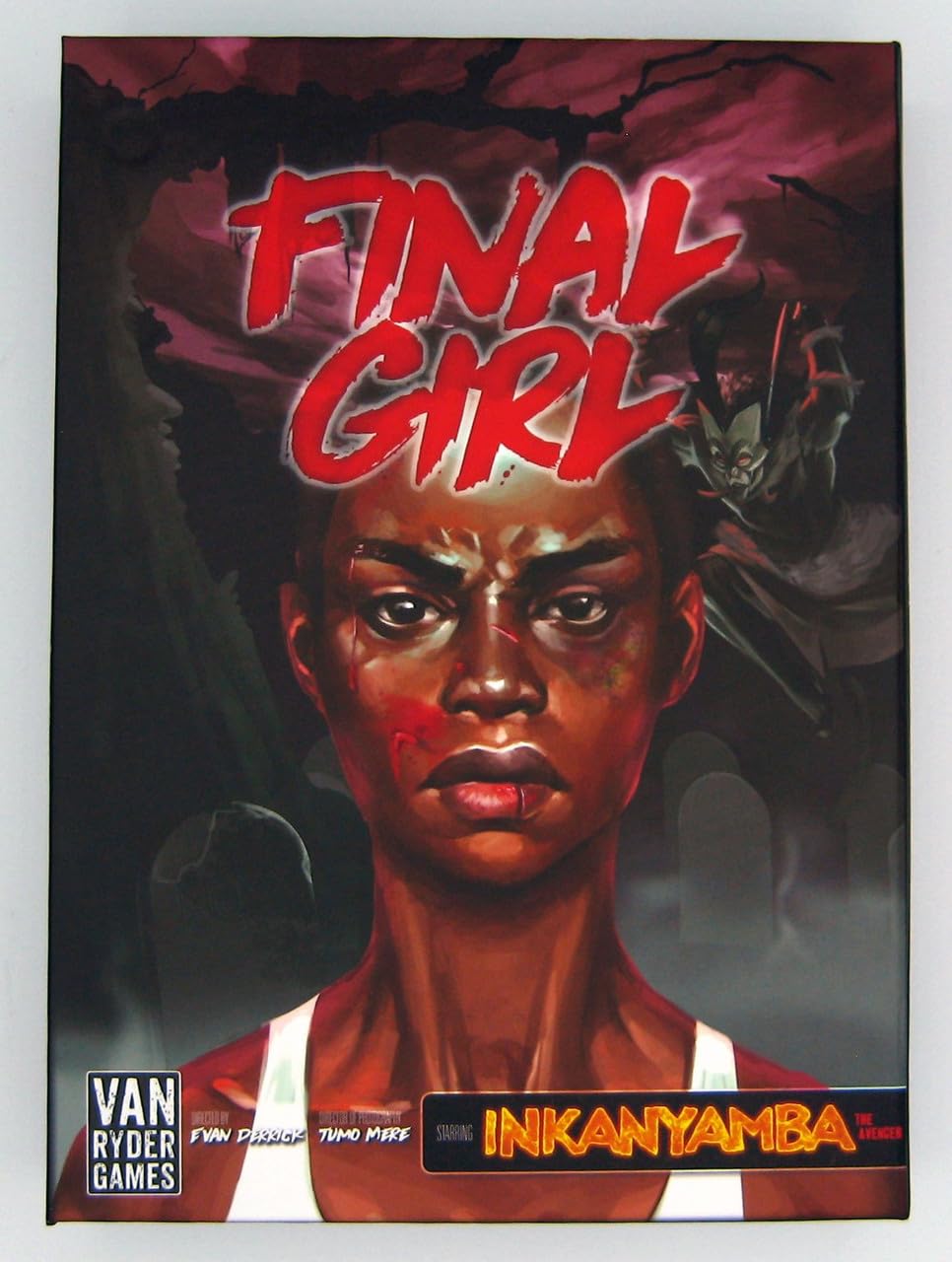 Final Girl: Slaughter in The Groves - Board Game by Van Ryder Games - Core Box Required to Play - 1 Player - Board Games for Solo Play - 20-60 Minutes of Gameplay - Teens and Adults Ages 14+