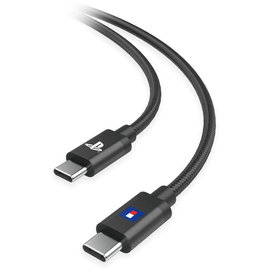 HORI USB-C Charging Play Cable for DualSense Controller - Black, Model SPF-041U