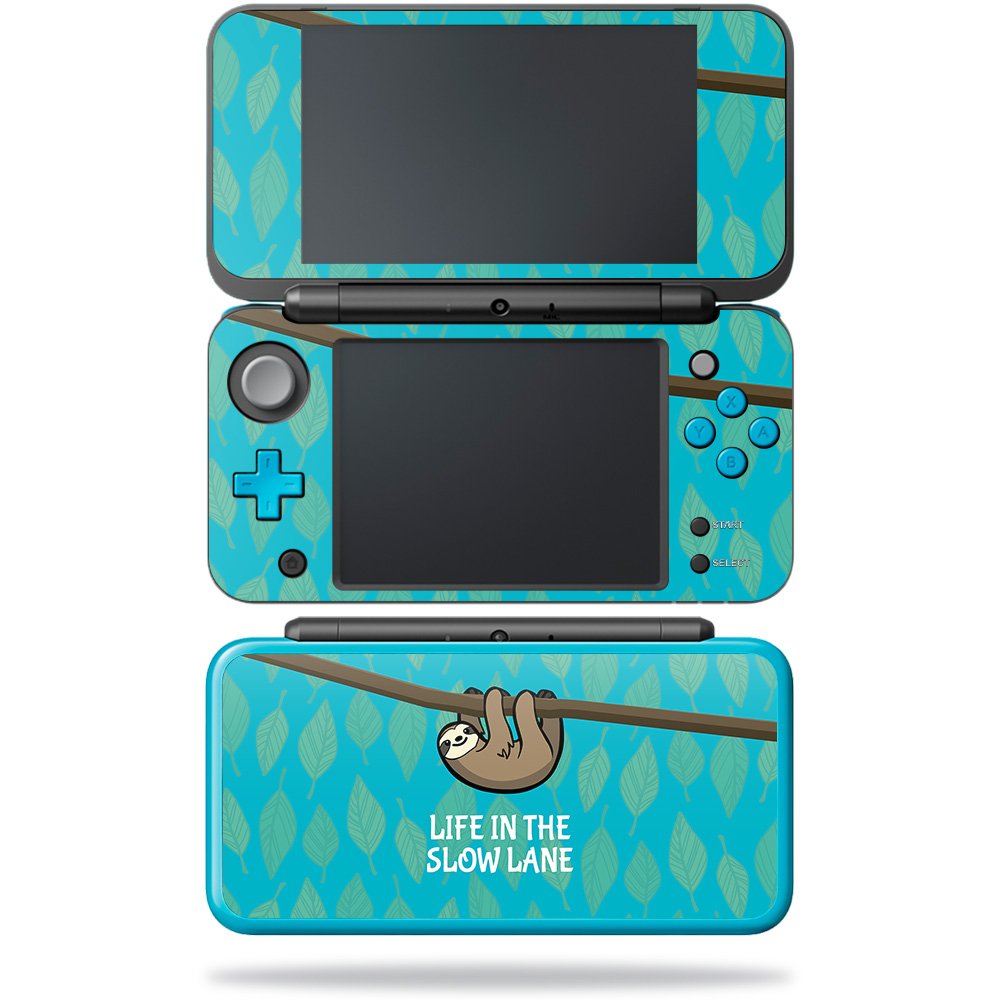 MightySkins Skin Compatible with Nintendo New 2DS XL - Slow Sloth | Protective, Durable, and Unique Vinyl Decal wrap Cover | Eas