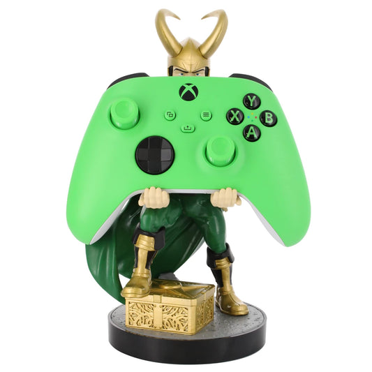 Exquisite Gaming Marvel Loki Phone Stand & Controller Holder - Small Multicolor, Officially Licensed Figure, Model CGCRMR400457