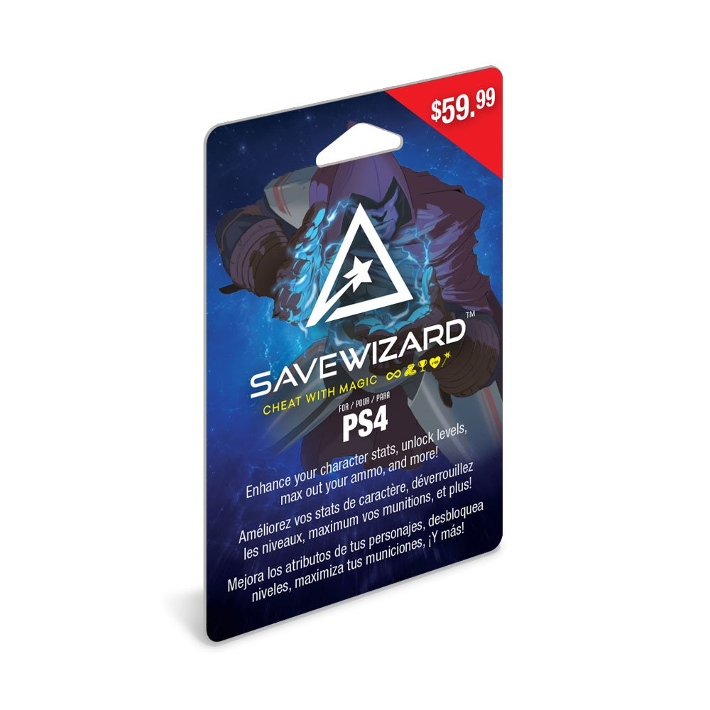 Hyperkin Save Wizard Save Editor for PS4 - M07283-CARD, Physical Version