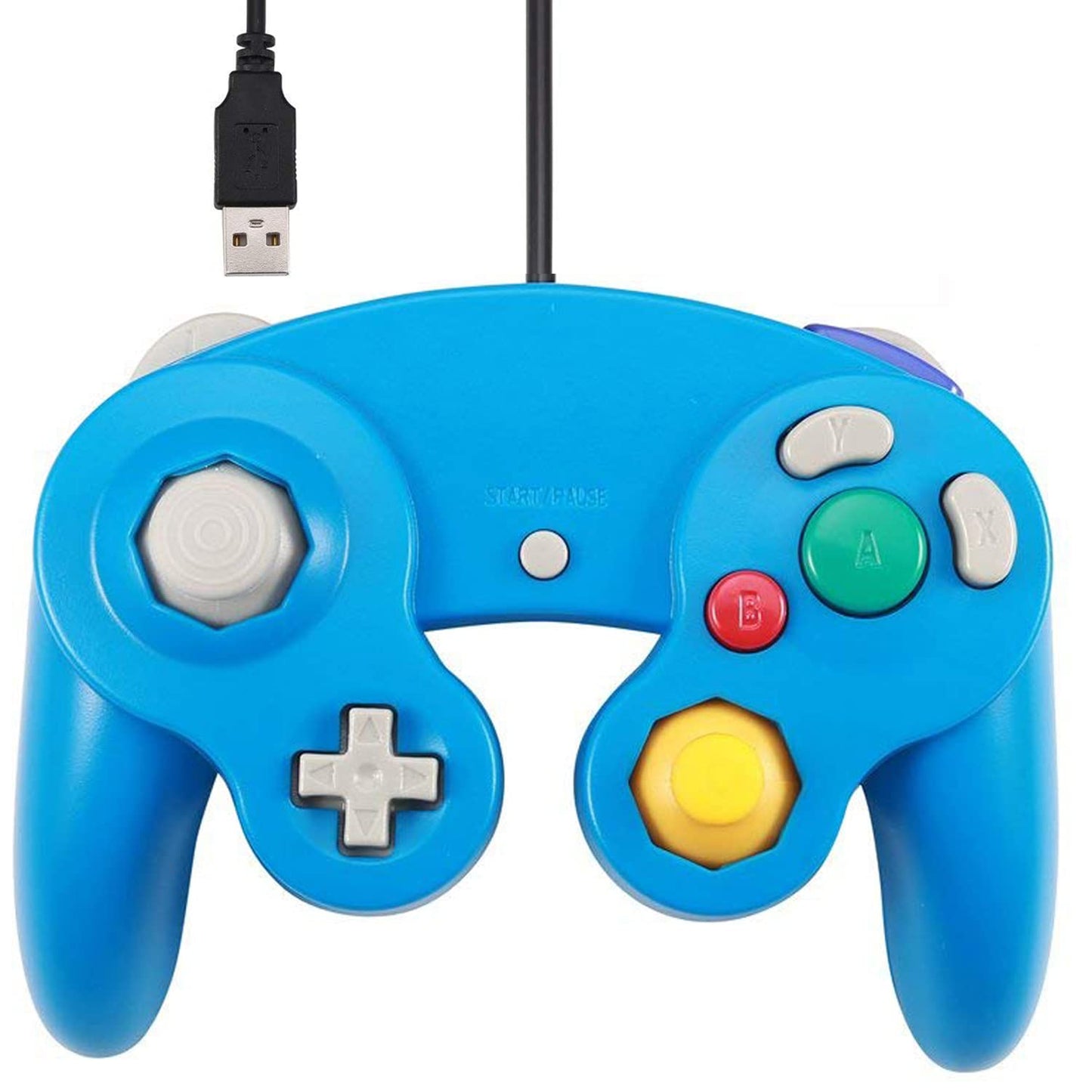 Arrocent GC Controller, Replacement for Gamecube Controller, Compatible with Wired USB Game Cube Controller/PC Windows 7 8 10 PC