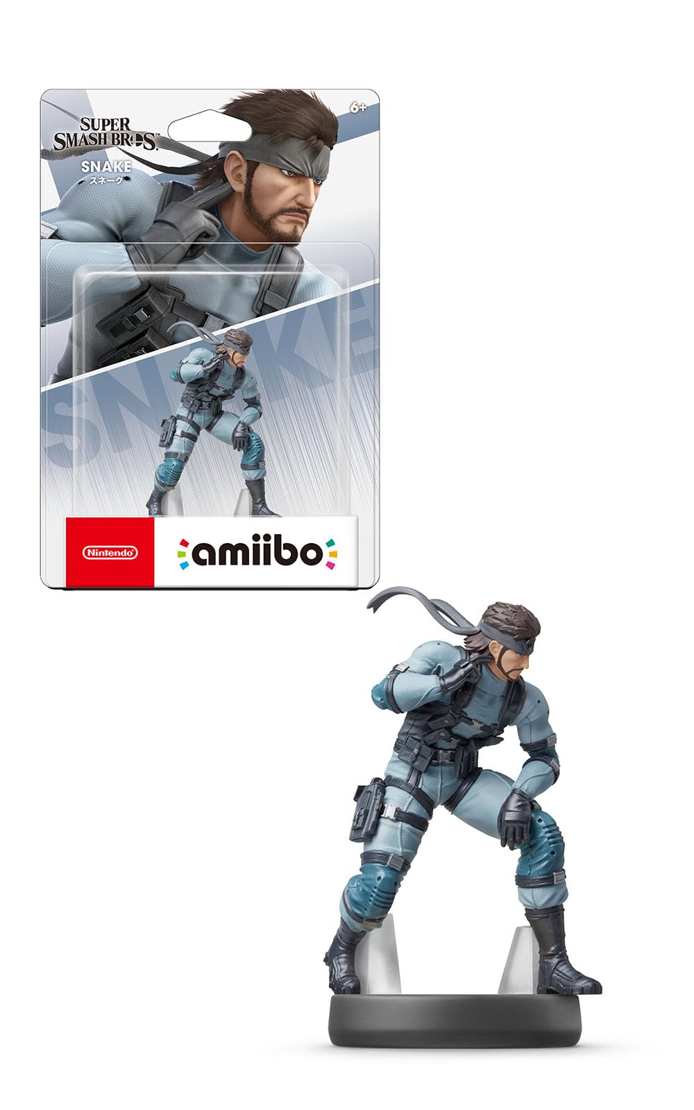 Nintendo Amiibo - Snake - Super Smash Bros. Series - Switch