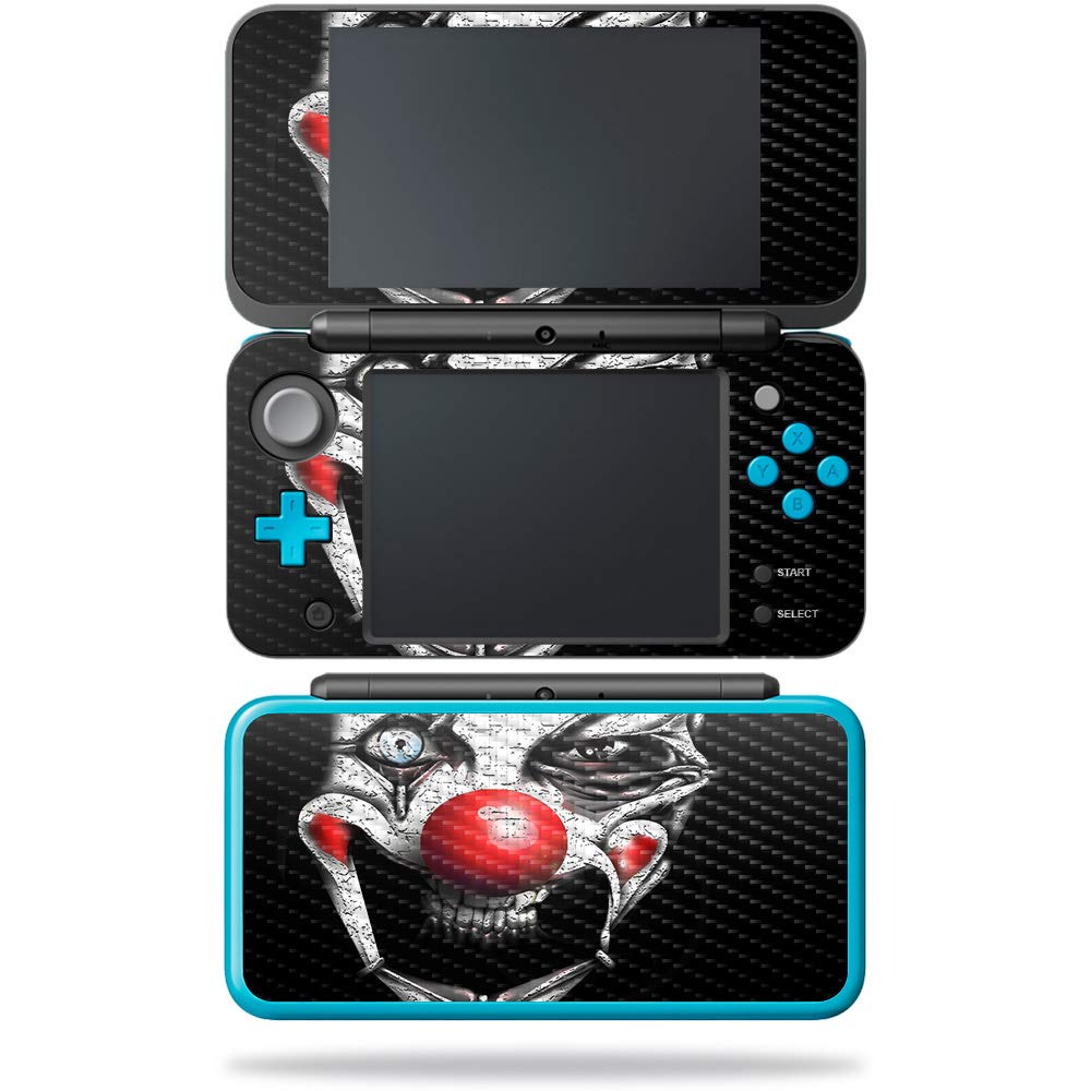 MightySkins Carbon Fiber Skin for Nintendo New 2DS XL - Traveler | Protective Durable Textured Carbon Fiber Finish | Easy to Apply Remove and Change Styles | Made in The USA