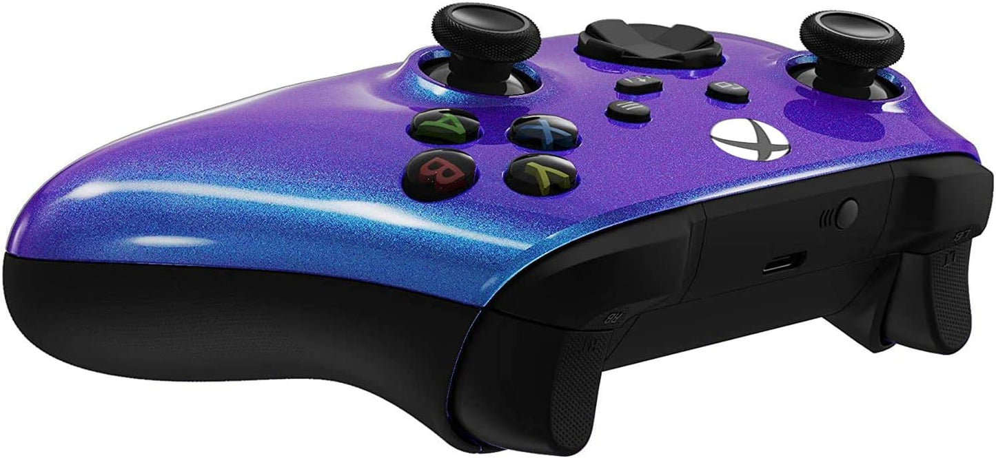 Custom Controllerzz Wireless Controller for Xbox Series X/S & One - Soft Touch Feel - X/S Chameleon