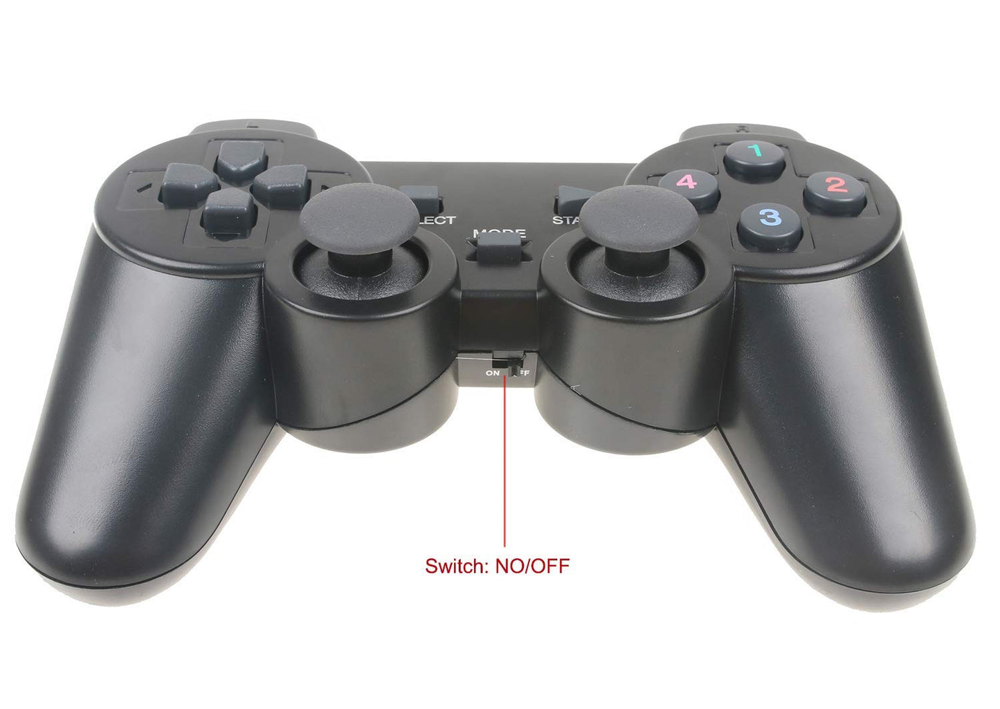 C-Zone Wireless Game Controller Gamepad Joystick for WIN98/2000/XP/VISTA/WIN7 - Black, Model 611864730721