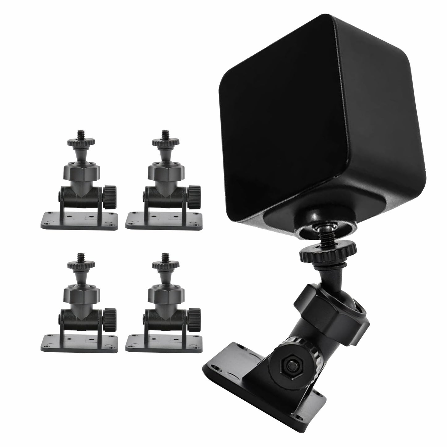 Wall Mount 1/4 Screw Mini Tripod Stand Holder for Valve Index HTC Vive Vive PRO Base Station with Strong Double Sided Adhesive and Screw Set Drill or Adhesive Mounting Options