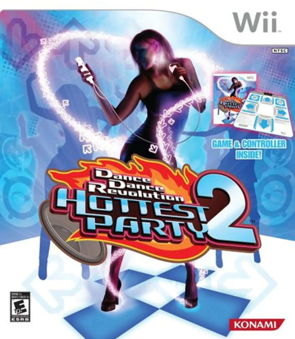 Dance Dance Revolution Hottest Party 2 with Dance Mat - Nintendo Wii