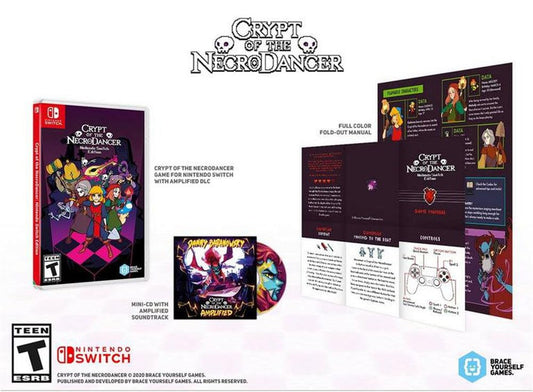 Brace Yourself Games Crypt of The Necrodancer - Nintendo Switch Game Model BY01547