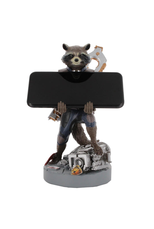 Cableguys Cg Rocket Raccoon Cable Guy - Multicolor Figurine, Model MER-3567