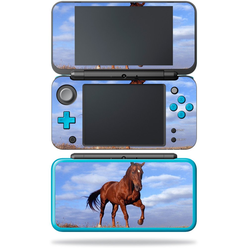 MightySkins Skin Compatible with Nintendo New 2DS XL - Horse | Protective, Durable, and Unique Vinyl Decal wrap Cover | Easy to