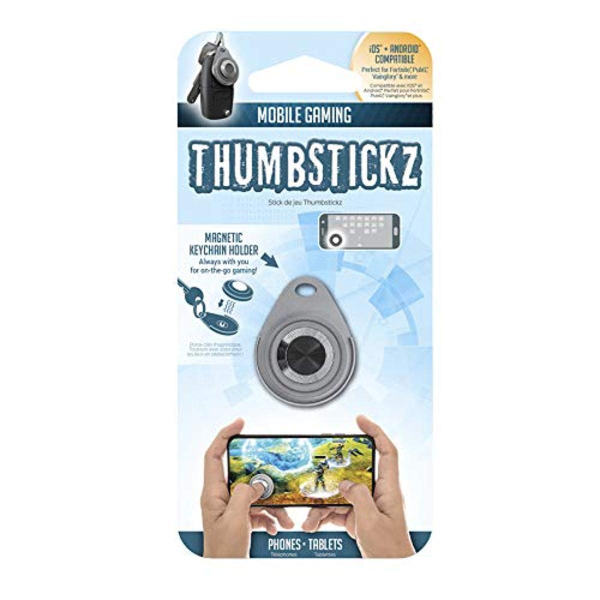 ReTrack fine Mobile Gaming Thumbstick for FPS RPG MOBA & Console Port Compatible Designed to Work with All Smartphones ETZJOYSV 6.45in.x3.15in.x0.40in.