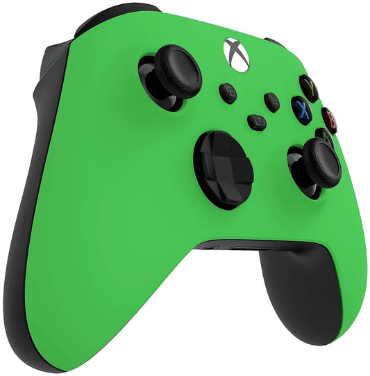 Custom Controllerzz Wireless Xbox Controller - Soft Touch, X/S Green, Compatible with Xbox Series X/S & Xbox One