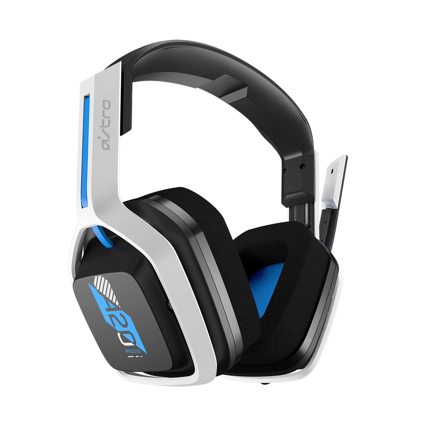Astro Gaming A20 Gen 2 Wireless Gaming Headset for PS5 PS4 PC - White/Blue (Renewed)