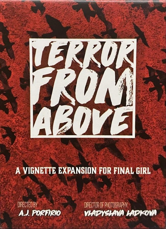 Van Ryder Games Final Girl: Terror from Above Expansion - Horror Board Game, Red, 2.8x3.7x0.8 inches, Model 223442