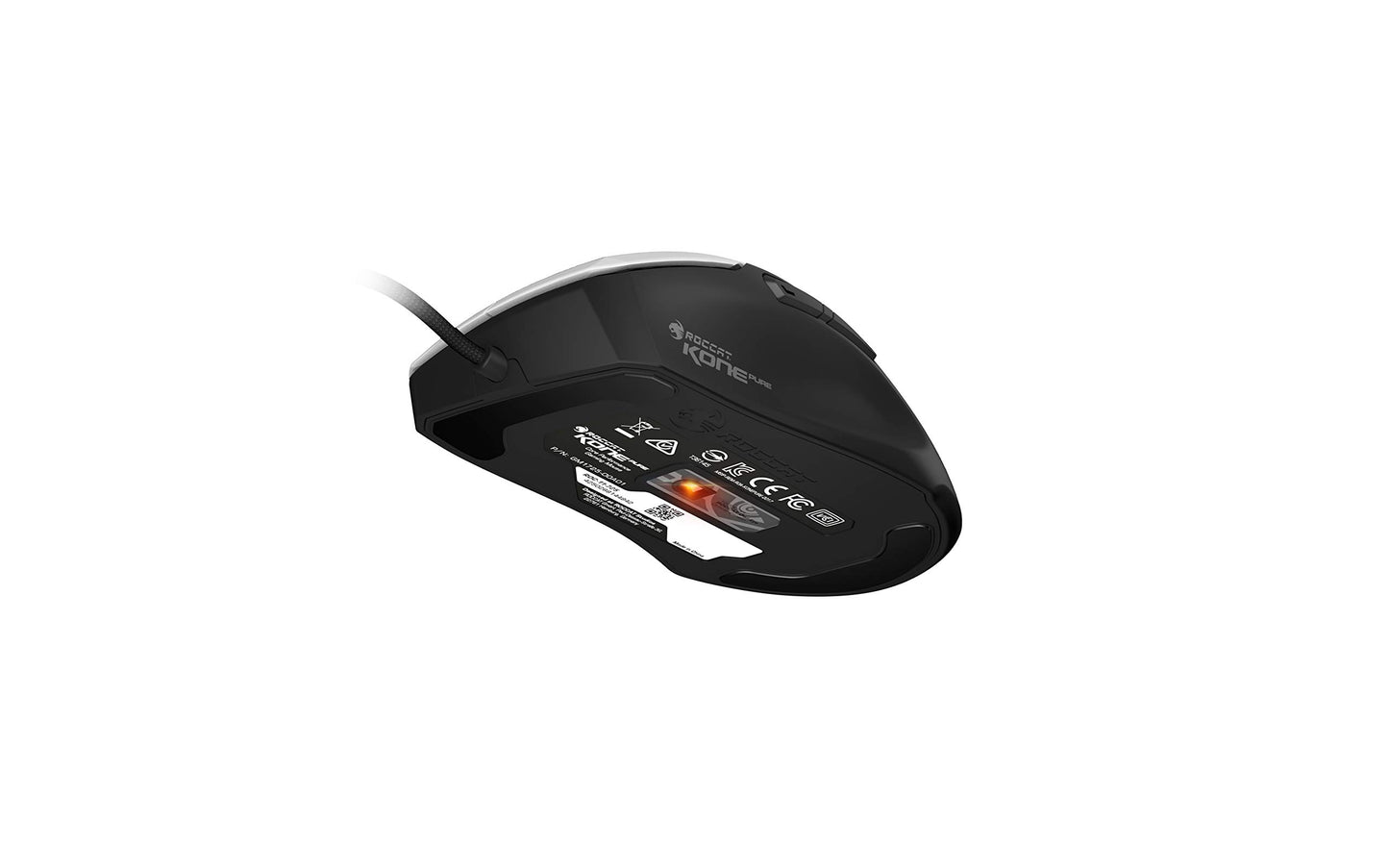 ROCCAT KONE Pure Owl-Eye Optical RGB Gaming Mouse - White, Model ROC-11-725-WE
