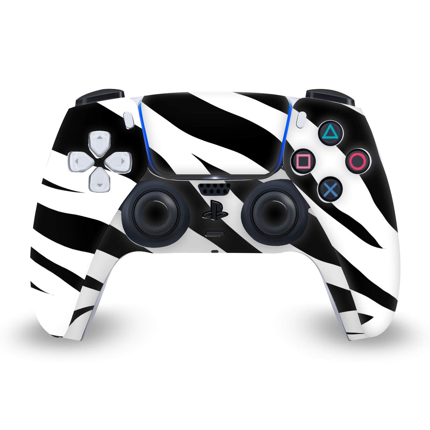Head Case Designs Officially Licensed Grace Illustration with Zebra Art Mix Vinyl Faceplate Sticker Gaming Skin Decal Cover Compatible With Sony PlayStation 5 PS5 DualSense Controller