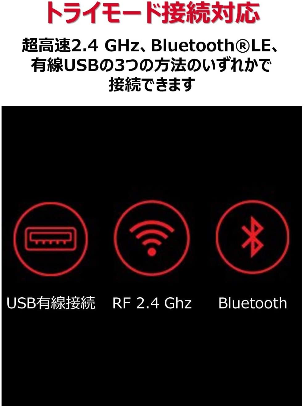 ASUS ROG Keris Wireless Gaming Mouse - 16,000 DPI, Swappable Buttons, RGB Lighting, Black