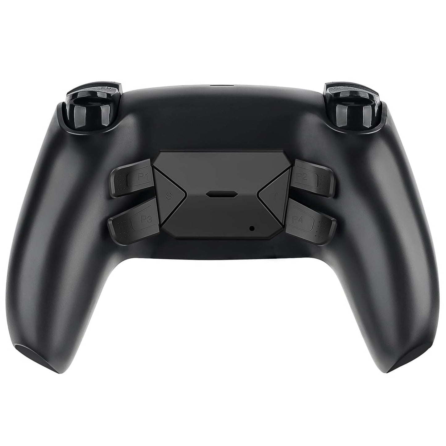 TOMSIN Back Paddles Kit for PS5 Controller BDM 010&BDM 020 4 Programmable Remap Back Button Parts for PS5 Controller (only for Model BDM 010&020)-Black