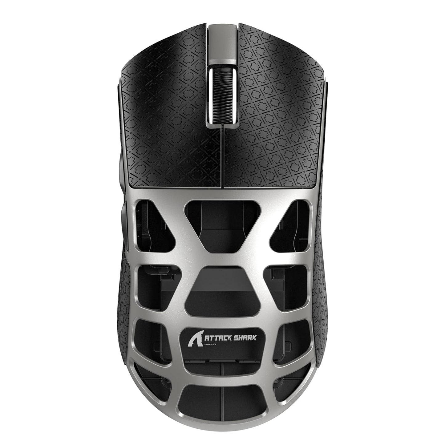 ATTACK SHARK R3 Wireless Gaming Mouse 46g Superlight Magnesium Alloy Triple-Mode Computer Mouse 8000Hz Polling Rate PAW3395 26K DPI Sensor Programmable Mice with Griptape for PC/Win/Mac (Grey)