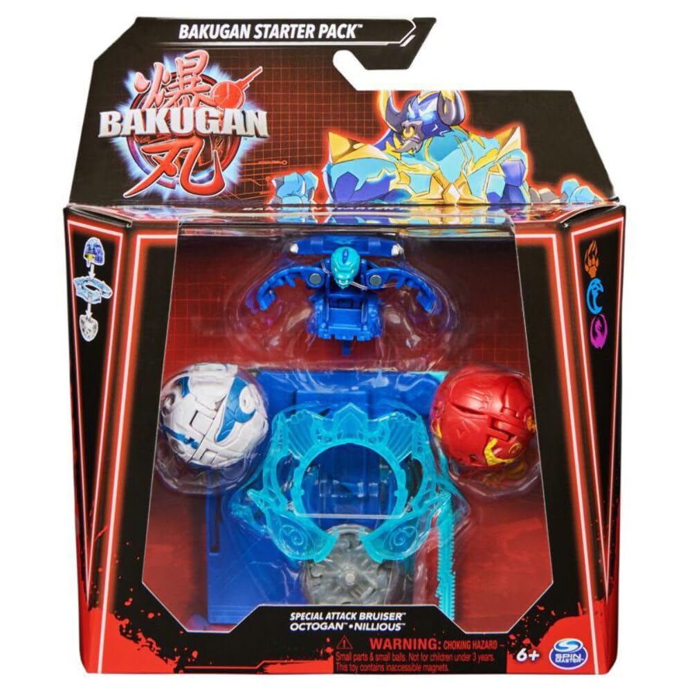 Bakugan - Special Attack Bruiser w/Octogan & Nillious
