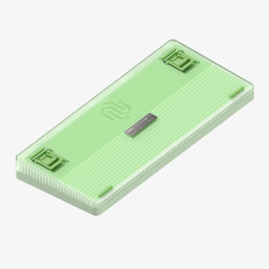 nuphy Halo75V2 Mechanical Gaming Keyboard - 75% Wireless, Hot Swappable, RGB Backlit, Bluetooth/2.4GHz, Green, Raspberry (46gf)