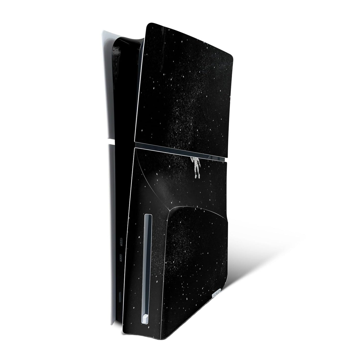 MightySkins Skin Compatible with Playstation 5 Slim Disk Edition Console Only - Gravity | Protective Durable and Unique Vinyl Decal wrap Cover | Easy to Apply | Made in The USA