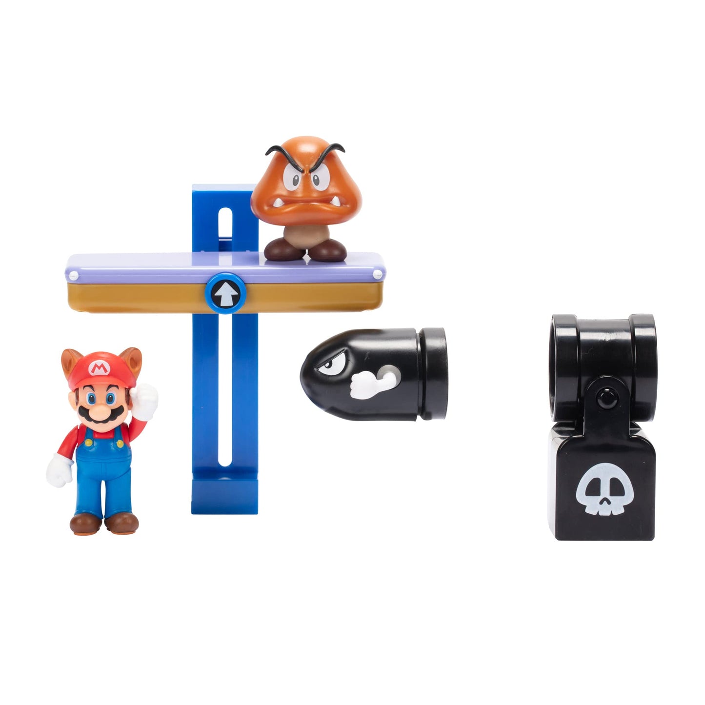 Super Mario Nintendo 2.5 Switchback Hill Diorama Set