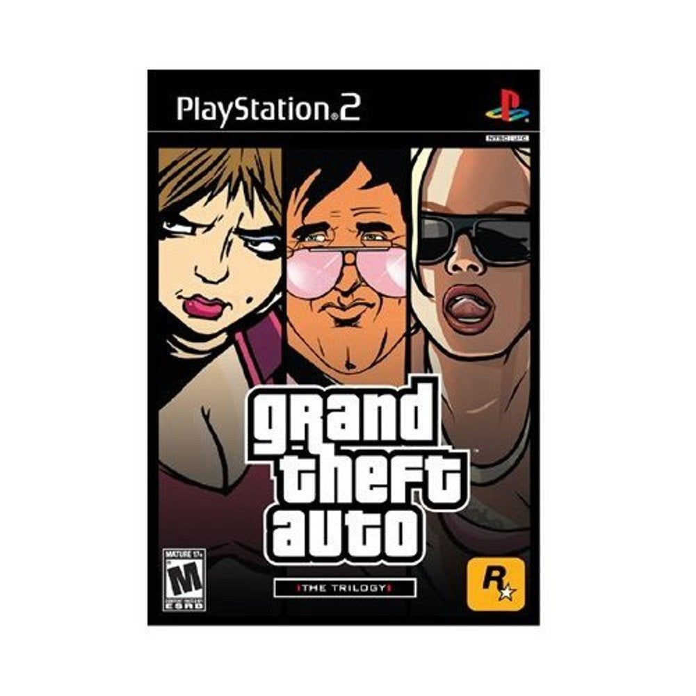 2K Grand Theft Auto: The Trilogy - Includes GTA III, Vice City & San Andreas, Model 710425371110