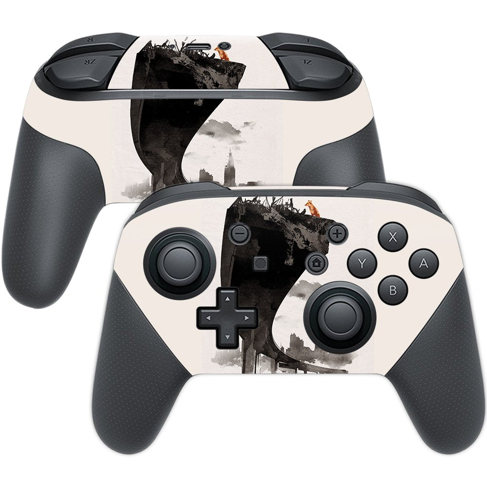 MightySkins Skin Compatible with Nintendo Switch Pro Controller - Last of Us | Protective, Durable, and Unique Vinyl Decal wrap