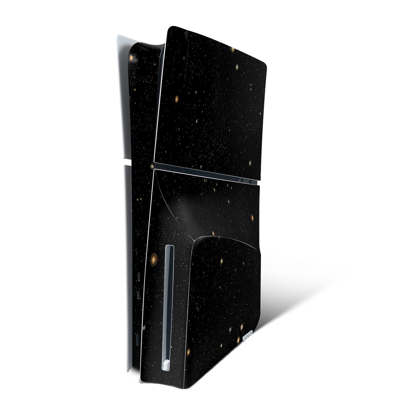 MightySkins Skin Compatible with Playstation 5 Slim Disk Edition Console Only - Deep Space | Protective Durable and Unique Vinyl Decal wrap Cover | Easy to Apply | Made in The USA