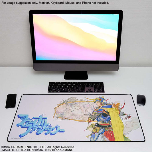 Square Enix Final Fantasy Gaming Mouse Pad - Polyester, Multicolor, 15.8L x 31.5W inches, Model AUG218936