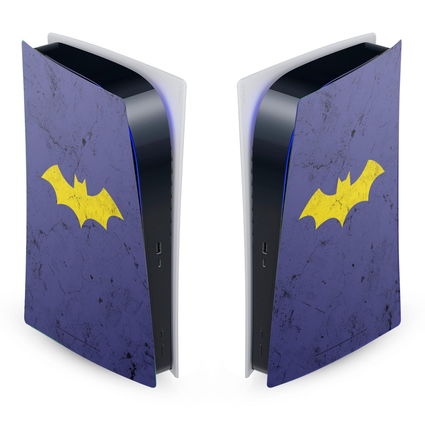 Head Case Designs Officially Licensed Batman DC Comics Batgirl Logos And Comic Book Vinyl Faceplate Sticker Gaming Skin Decal Cover Compatible With Sony PlayStation 5 PS5 Digital Edition Console