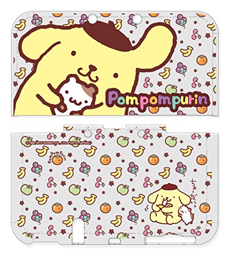 河島製作所 New3DSLL Clear Hard Cover - PomPomPurin Fruits, Fruit Color, Model 4571477960624