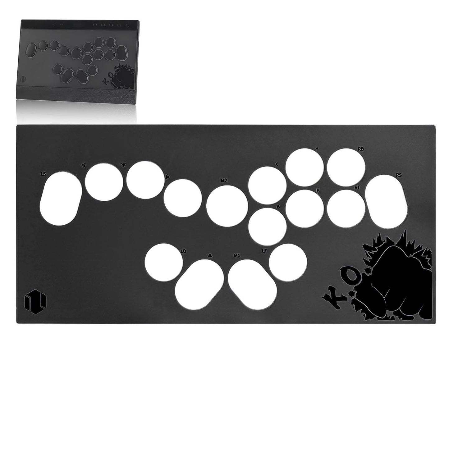 Sehawei Haute42 C16-S Replacement Metal Panel (Aluminum Alloy) for C16-S Arcade Leverless Controller
