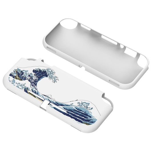 PlayVital Nintendo Switch Lite Case - Soft TPU Slim Cover, The Great Wave Design, Model LTU6017