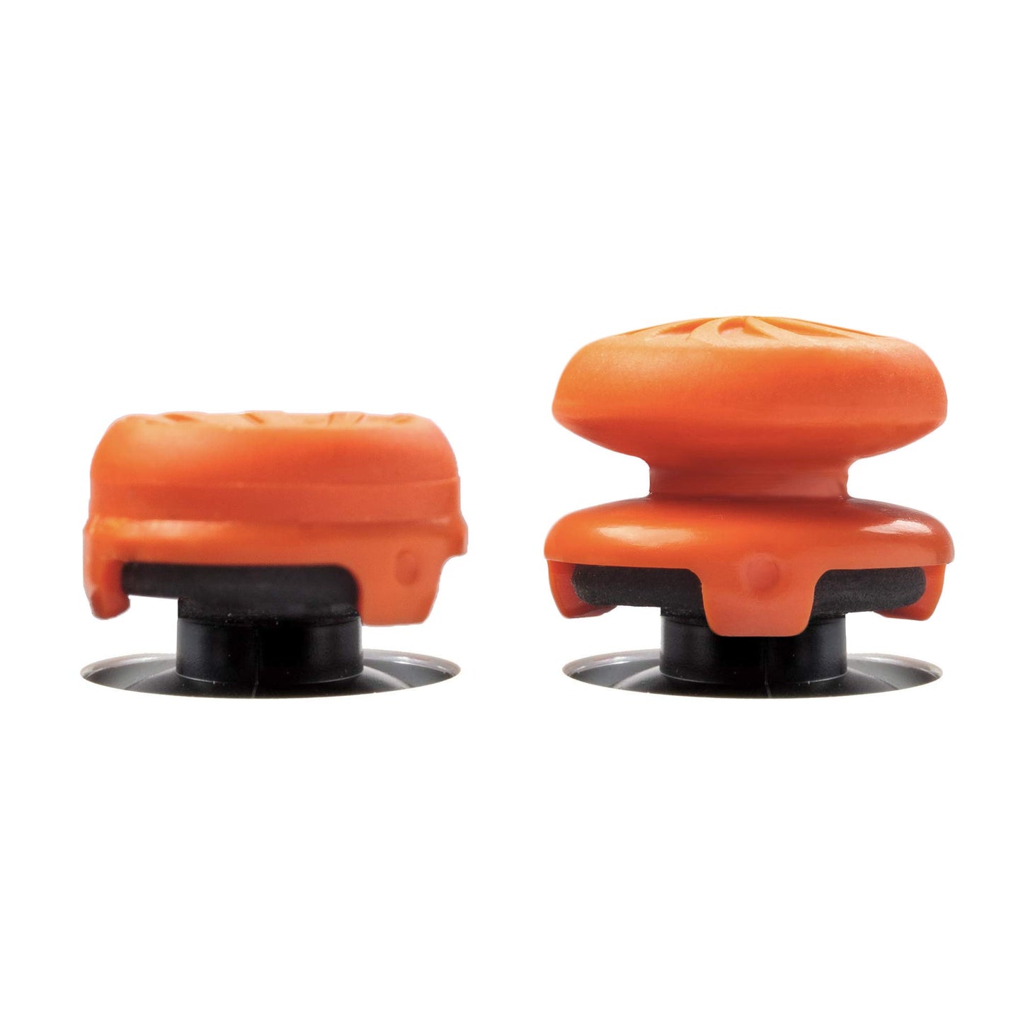 KontrolFreek FPS Freek Vortex Thumbsticks for PS4/PS5 - 1 High-Rise Convex, 1 Mid-Rise Concave, Orange, Model KFVORTEX