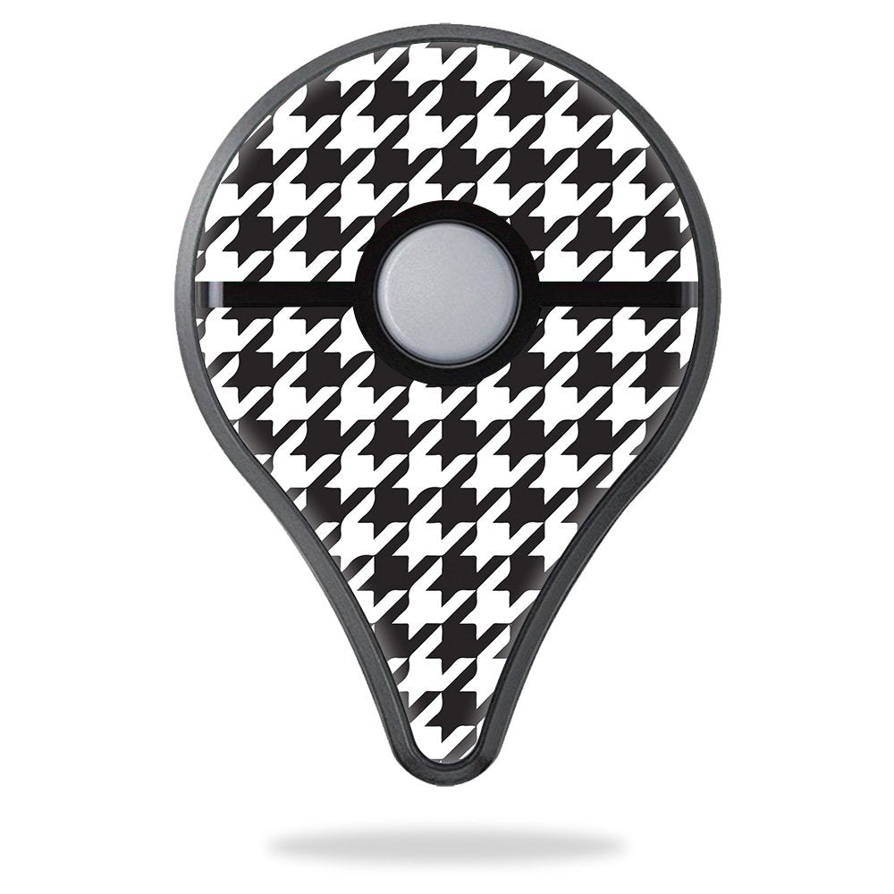 MightySkins Skin Compatible with Pokemon Pokemon Go Plus - Houndstooth | Protective, Durable, and Unique Vinyl Decal wrap Cover