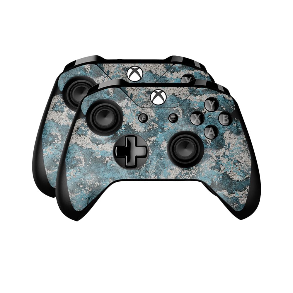 Glossy Glitter Skin Compatible with Microsoft Xbox One Controller (2 Pack) - Rift - Premium 3M Vinyl Protective Wrap Decal Cover - Easy to Apply | Crafted in The USA by MightySkins