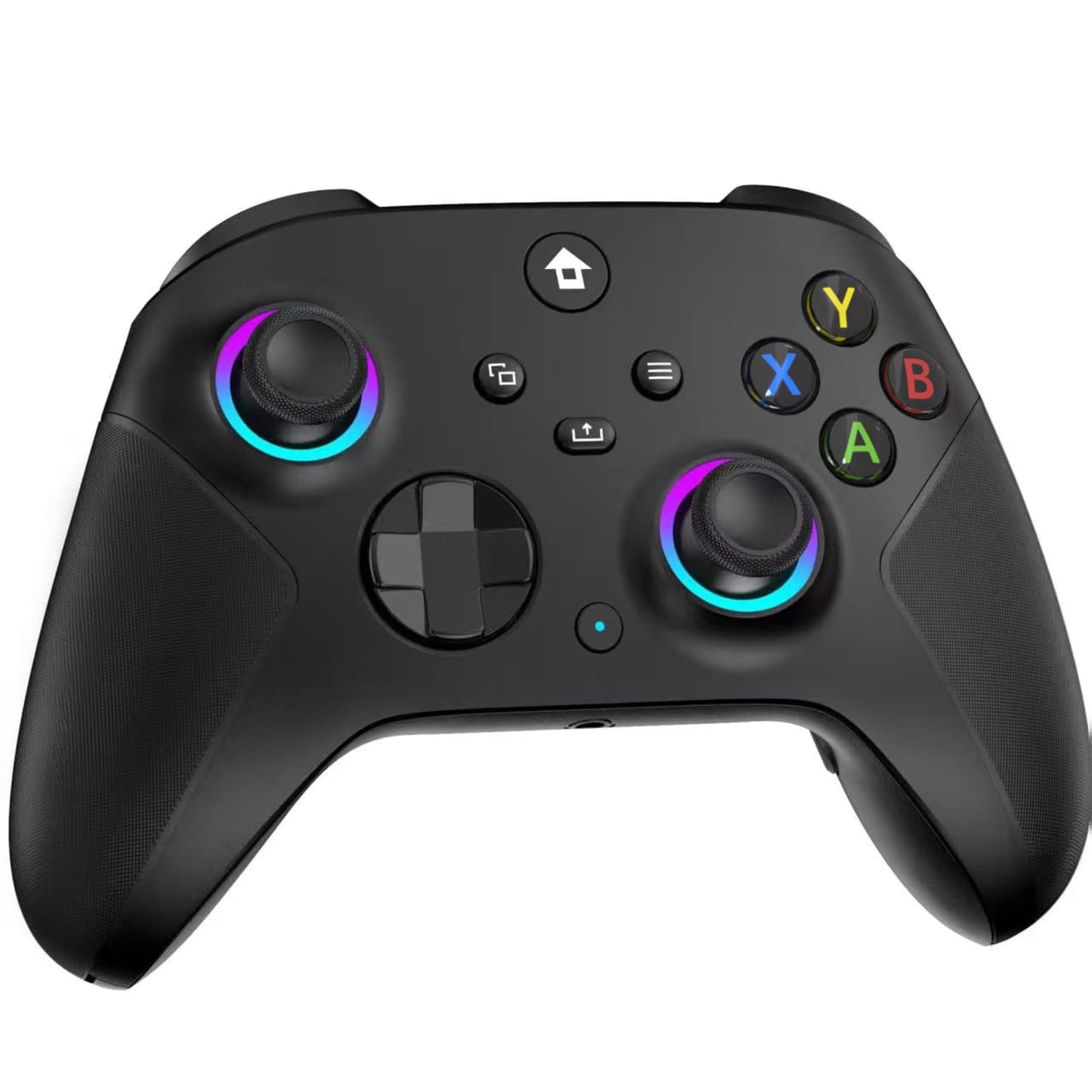 SZDILONG 2.4GHz Wireless Controller for Xbox Controller Xbox One Series X|S Consoles PC Windows Steam with 7 Colors RGB Light/1000mAh Battery/Programmable/Turbo Dual Vibration/3.5mm Audio Jack