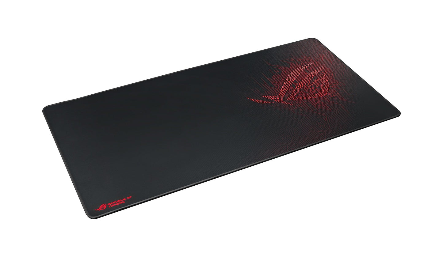 ASUS ROG Sheath Gaming Mouse Pad - Extra-Large 35.4” x 17.3”, Pixel-Precise Tracking, Anti-Fray Edges, Non-Slip Base,