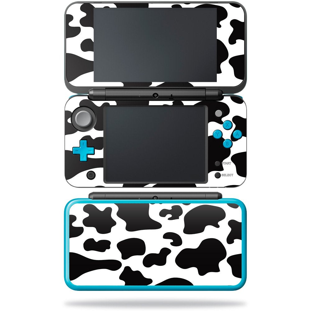 MightySkins Skin Compatible with Nintendo New 2DS XL - Cow Print | Protective, Durable, and Unique Vinyl Decal wrap Cover | Easy