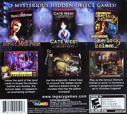 LEGACY RECORDINGS Legacy Seek & Find Mysteries Game - Model L-2199, Engaging Mystery Puzzles for All Ages